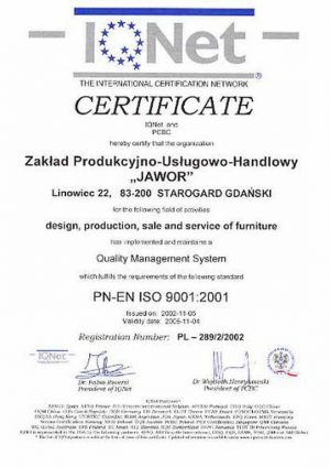 ISO 9001:2001 EN